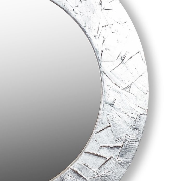 Настенное зеркало FASHION STROKES silver - купить Настенные зеркала по цене 20800.0