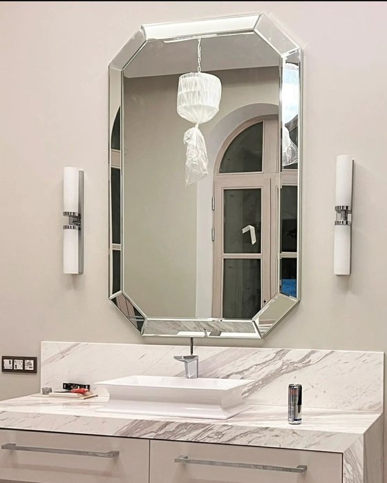 Настенное зеркало Lorenze 110x170 с фацетом - купить Настенные зеркала по цене 68500.0