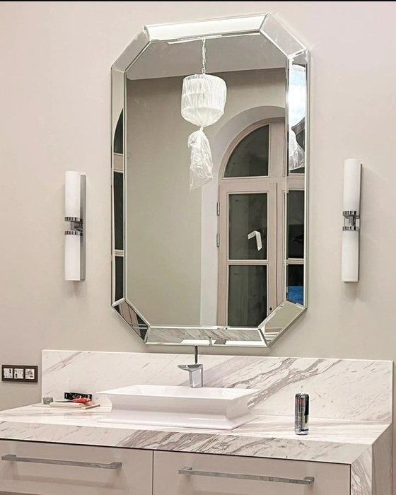 Настенное зеркало Lorenze 110x170 с фацетом - купить Настенные зеркала по цене 68500.0 Настенное зеркало Lorenze 110x170 с фацетом - купить Настенные зеркала по цене 68500.0