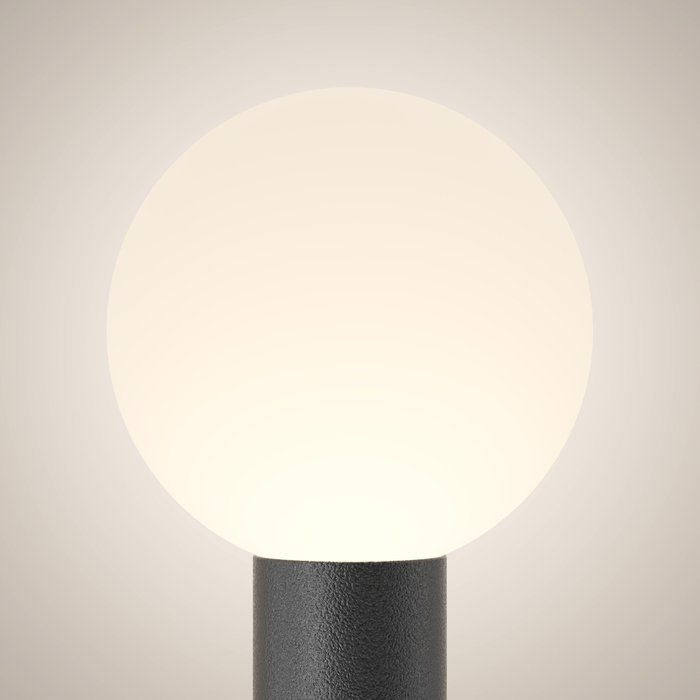 Ландшафтный светильник Bold бело-черного цвета - купить Наземные светильники по цене 8690.0