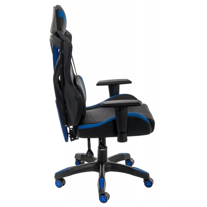 Компьютерное кресло Markus черно-синего цвета - лучшие Офисные кресла в INMYROOM
