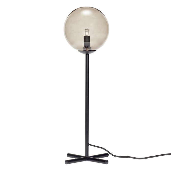 Настольная лампа Bulb  с дымчатым плафоном