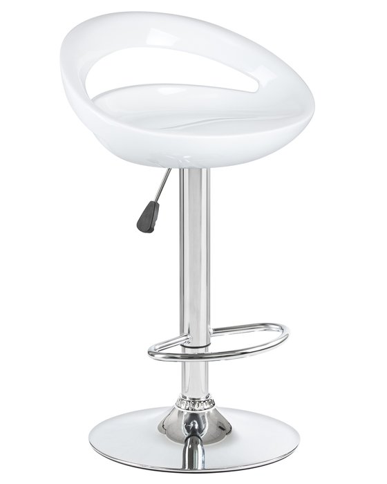 Барный стул Disco белого цвета - купить Барные стулья по цене 4990.0