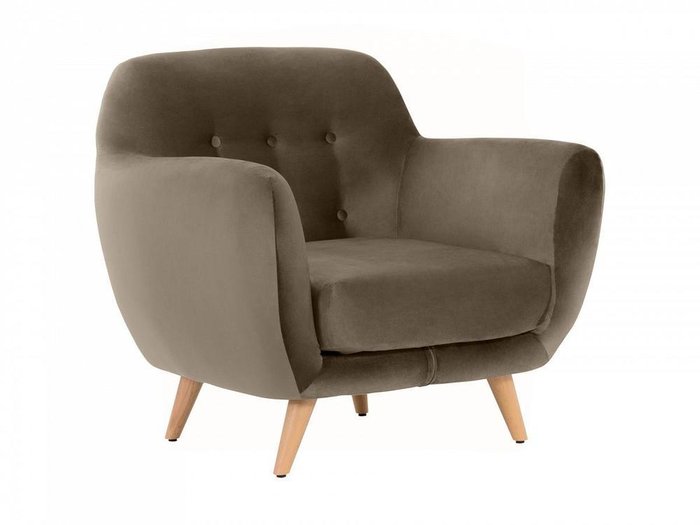 Кресло Loa коричневого цвета - купить Интерьерные кресла по цене 40860.0
