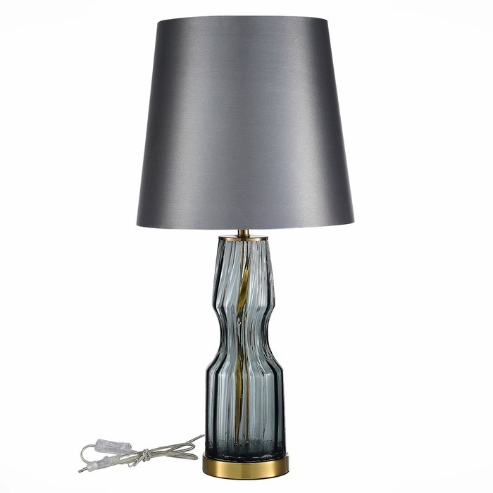 Настольная лампа Saya серого цвета - купить Настольные лампы по цене 18620.0
