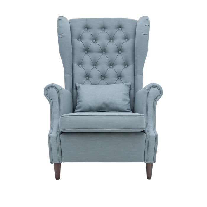 Кресло Винтаж серо-голубого цвета - купить Интерьерные кресла по цене 24999.0