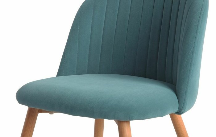 Обеденный стул Angela бирюзового цвета - лучшие Обеденные стулья в INMYROOM