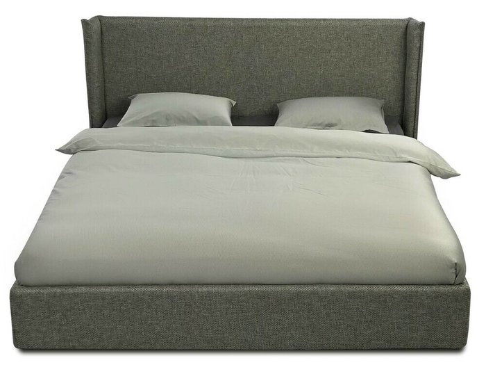 Кровать с подъемным меxанизмом Lofty 180х200 серого цвета  - купить Кровати для спальни по цене 131860.0