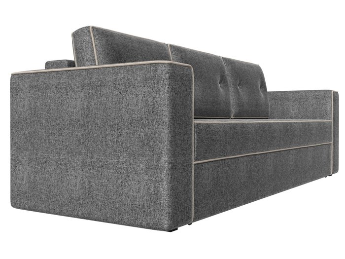 Прямой диван-кровать Принстон серого цвета - лучшие Прямые диваны в INMYROOM
