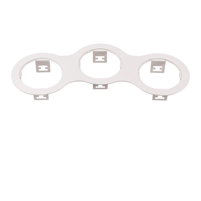 Рамка DOMINO Triple ROUND МR16 БЕЛЫЙ Рамка DOMINO Triple ROUND МR16 БЕЛЫЙ