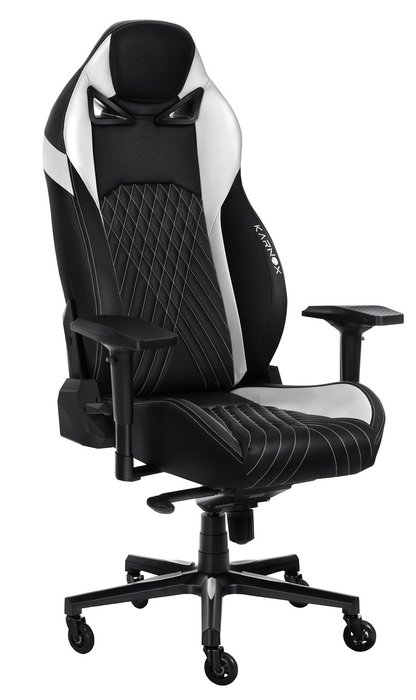 Игровое кресло Gladiator черного цвета - лучшие Офисные кресла в INMYROOM