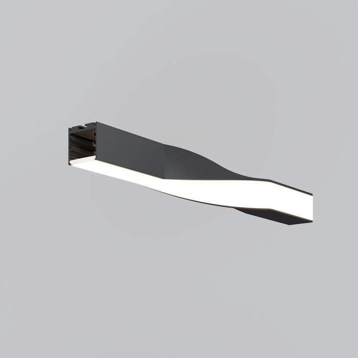 Комплектующие к светодиодной ленте Led Strip ALM-3535R-B-TL-90°-0.4M Радиусный профиль Led strip - лучшие Профили для светодиодных лент в INMYROOM Комплектующие к светодиодной ленте Led Strip ALM-3535R-B-TL-90°-0.4M Радиусный профиль Led strip - лучшие Профили для светодиодных лент в INMYROOM