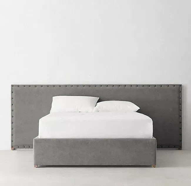 Кровать Axel 200х200 серого цвета - купить Кровати для спальни по цене 103700.0
