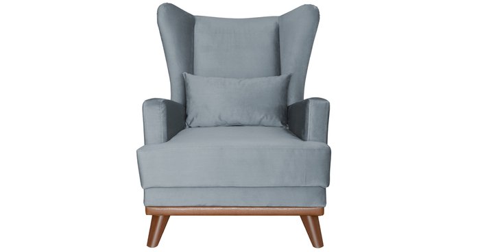 Кресло Оскар серого цвета - лучшие Интерьерные кресла в INMYROOM