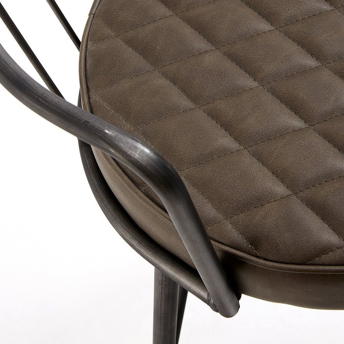 Барный стул Tiva на металлических ножках  - лучшие Барные стулья в INMYROOM