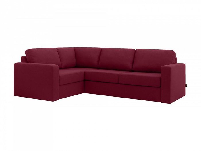 Угловой диван-кровать Peterhof бордового цвета - купить Угловые диваны по цене 197820.0