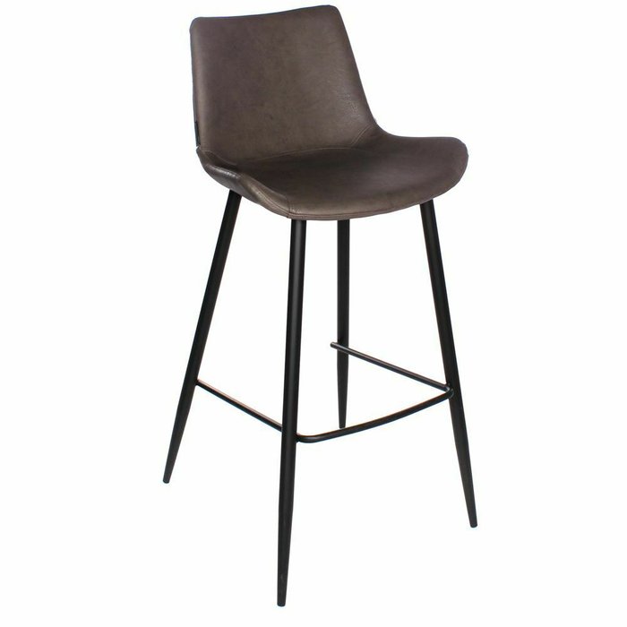 Барный стул Тревизо темно-серого цвета