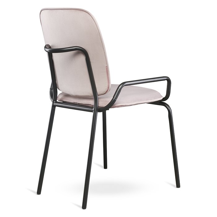 Стул Ror double frame черно-розового цвета - лучшие Обеденные стулья в INMYROOM