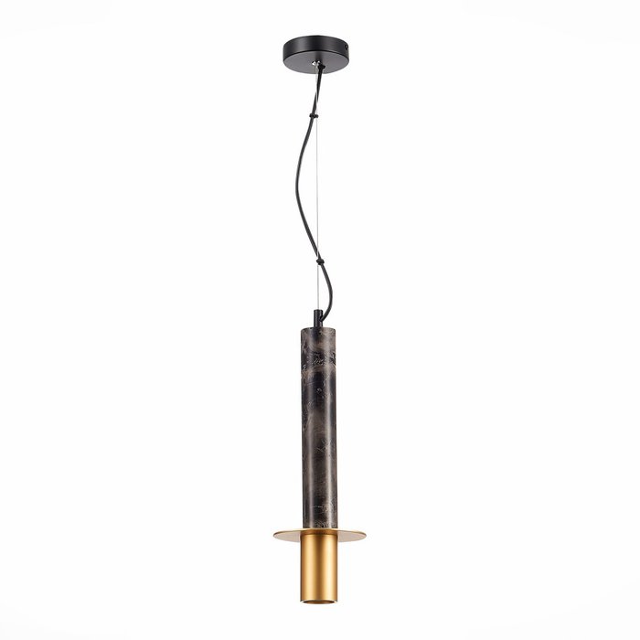 Подвесной светильник Varese черно-золотистого цвета - купить Подвесные светильники по цене 12030.0