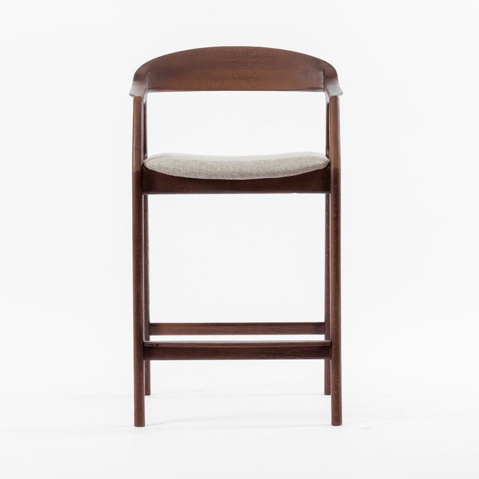 Стул полубарный Саппоро серо-коричневого цвета - купить Барные стулья по цене 32000.0
