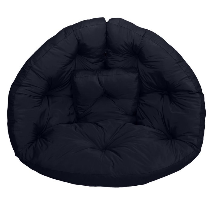 Кресло-футон черного цвета