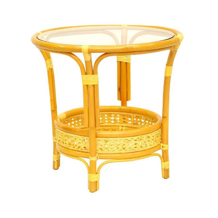 Кофейный столик Пеланги медового цвета