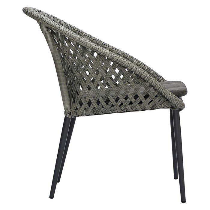 Садовый стул Sverre серого цвета - лучшие Садовые стулья в INMYROOM