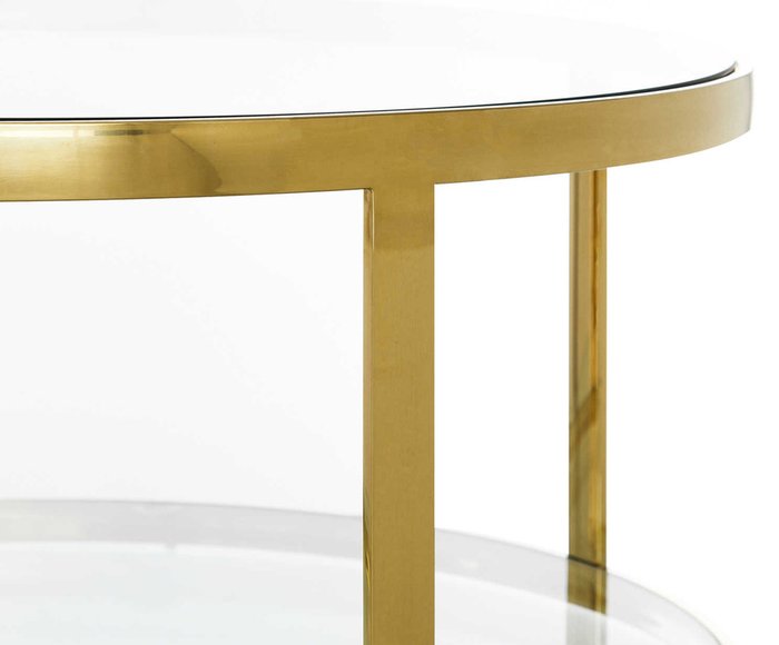 Кофейный стол со стеклянной столешницей - купить Кофейные столики по цене 46580.0