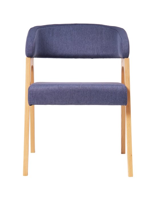 Стул Baxter сине-бежевого цвета - лучшие Обеденные стулья в INMYROOM