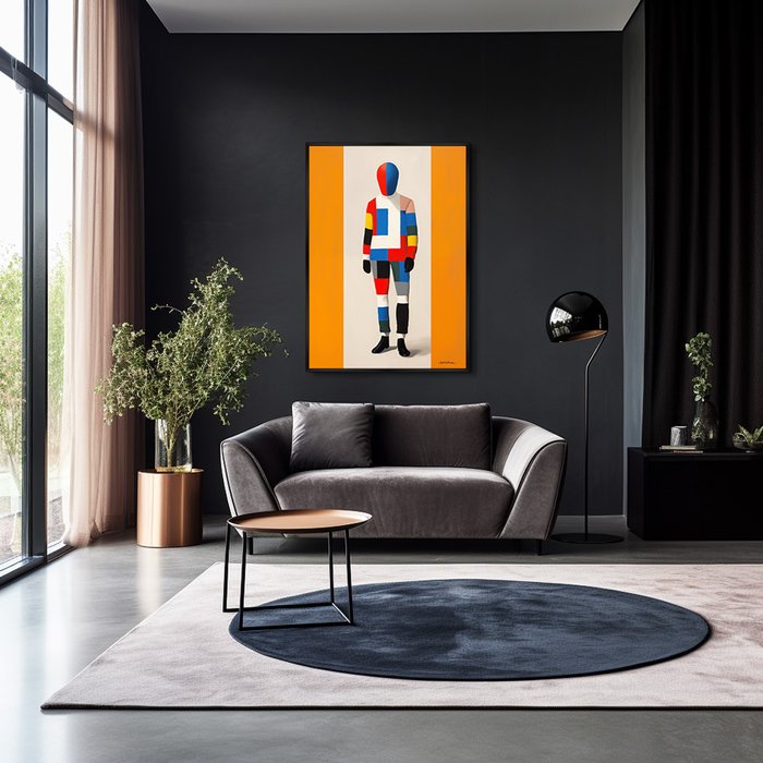 Репродукция картины Harlequin The Modernist, 2024г. - лучшие Картины в INMYROOM