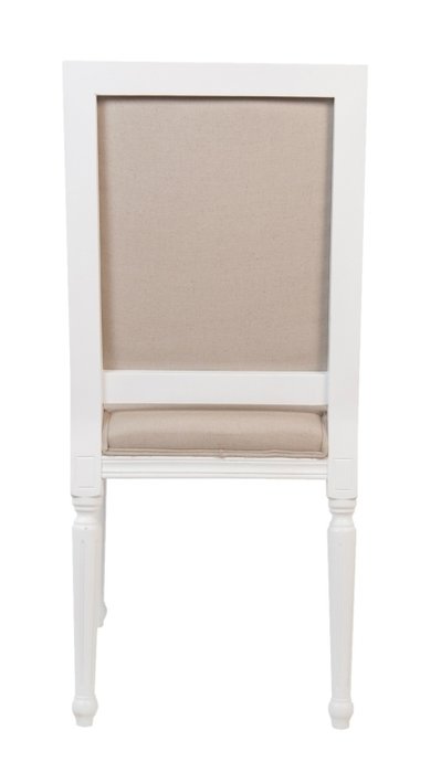 Стул Lotos White с мягкой обивкой - лучшие Обеденные стулья в INMYROOM Стул Lotos White с мягкой обивкой - лучшие Обеденные стулья в INMYROOM