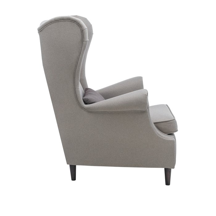 Кресло Монтего серого цвета  - лучшие Интерьерные кресла в INMYROOM