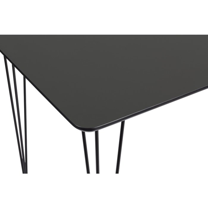 Стол обеденный Solution черного цвета - лучшие Обеденные столы в INMYROOM