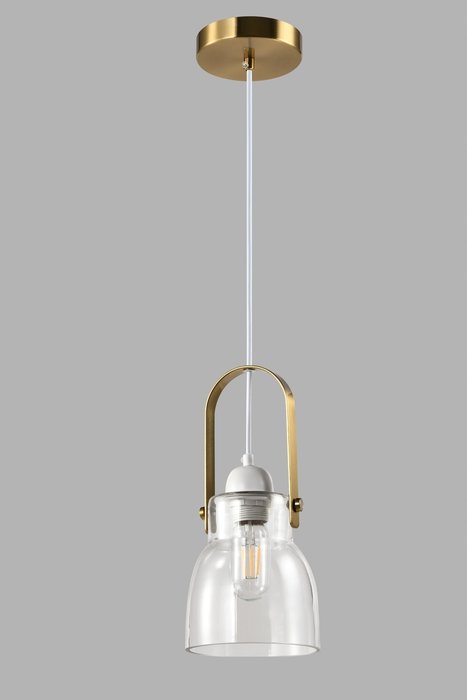 Светильник подвесной Terni с прозрачным плафоном - лучшие Подвесные светильники в INMYROOM