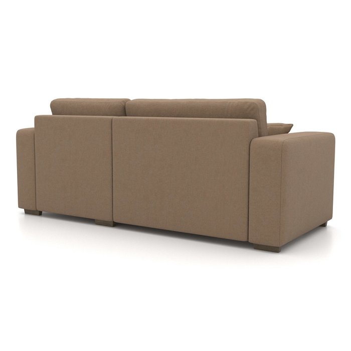 Угловой диван-кровать Morti EKL коричневого цвета - лучшие Угловые диваны в INMYROOM