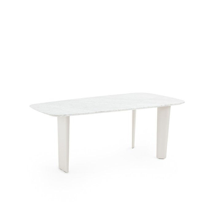 Стол обеденный Dolmena из белого мрамора  - лучшие Обеденные столы в INMYROOM