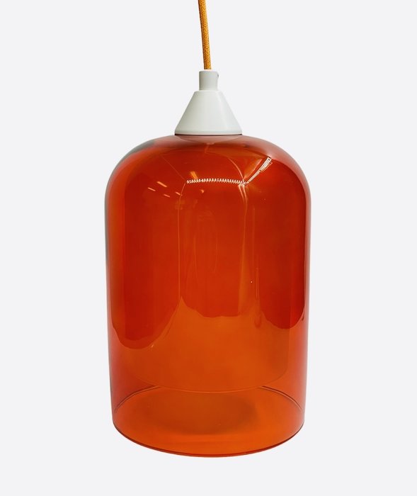Подвесной светильник Capsule с оранжевым плафоном - купить Подвесные светильники по цене 7280.0