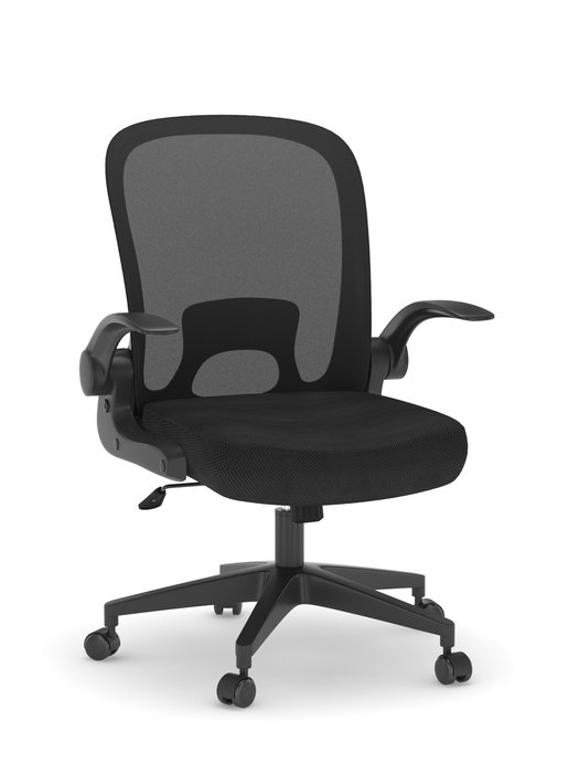 Офисное кресло складное Template Black черного цвета