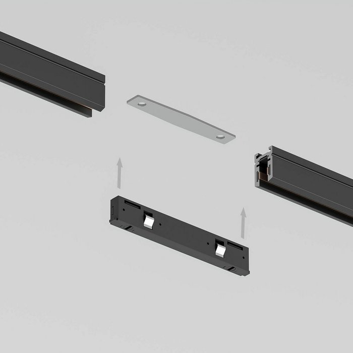 Прямой коннектор черный Mini Magnetic  - купить Соединитель (коннектор) для треков по цене 966.0