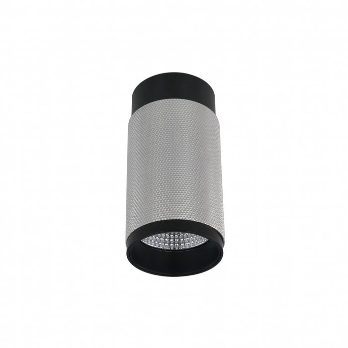 Светильник накладной iLEDEX Delta 1954-10W-3000K-36 BK+SL