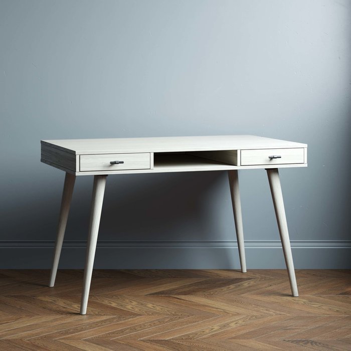 Письменный стол Scandinavia New 140х60 цвета натуральный дуб - купить Письменные столы по цене 32000.0