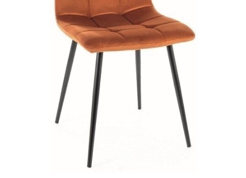 Стулl Mila терракотового цвета - лучшие Обеденные стулья в INMYROOM