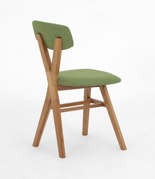 Стул Твист зеленого цвета - купить Обеденные стулья по цене 17100.0