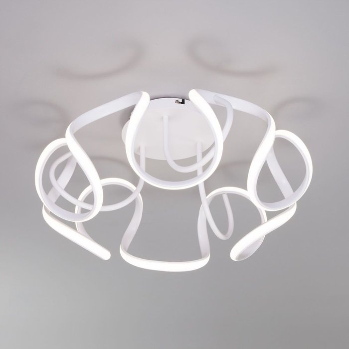 Потолочный светодиодный светильник с пультом управления 90238/1 белый Alstroemeria