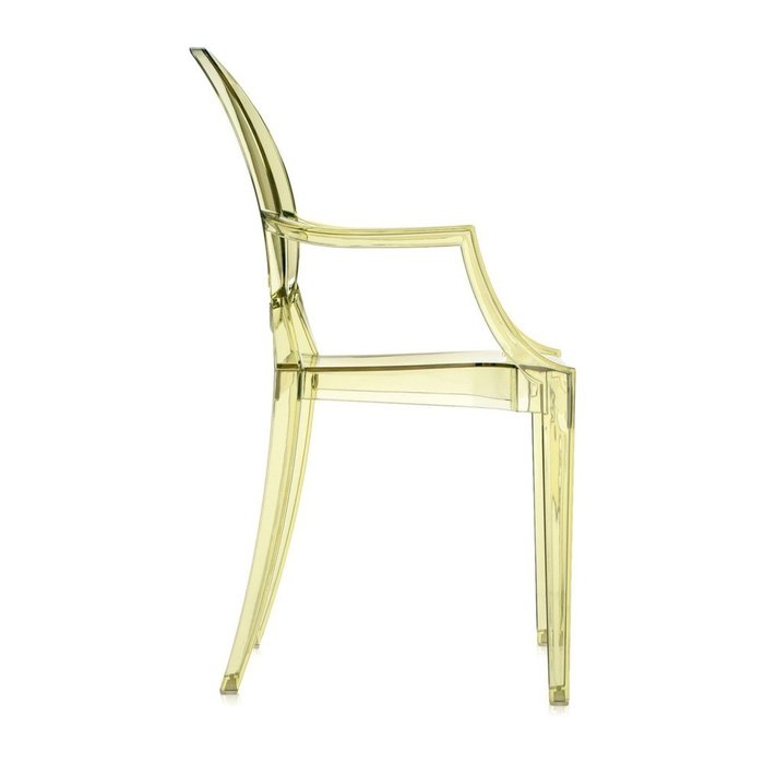 Стул Louis Ghost желтого цвета  - лучшие Обеденные стулья в INMYROOM