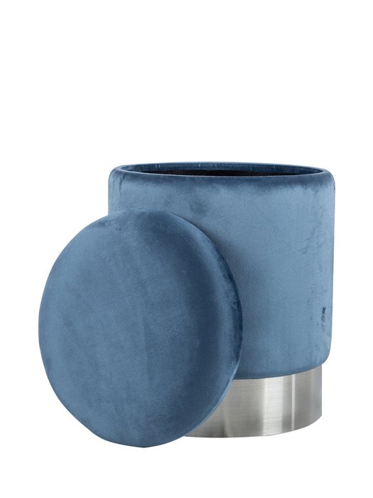 Пуф Oslo small синего цвета - купить Пуфы по цене 5310.0