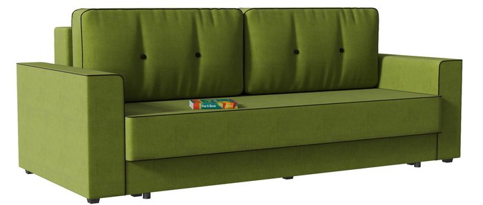 Диван-кровать Принстон (Сильвио)  Green зеленого цвета
