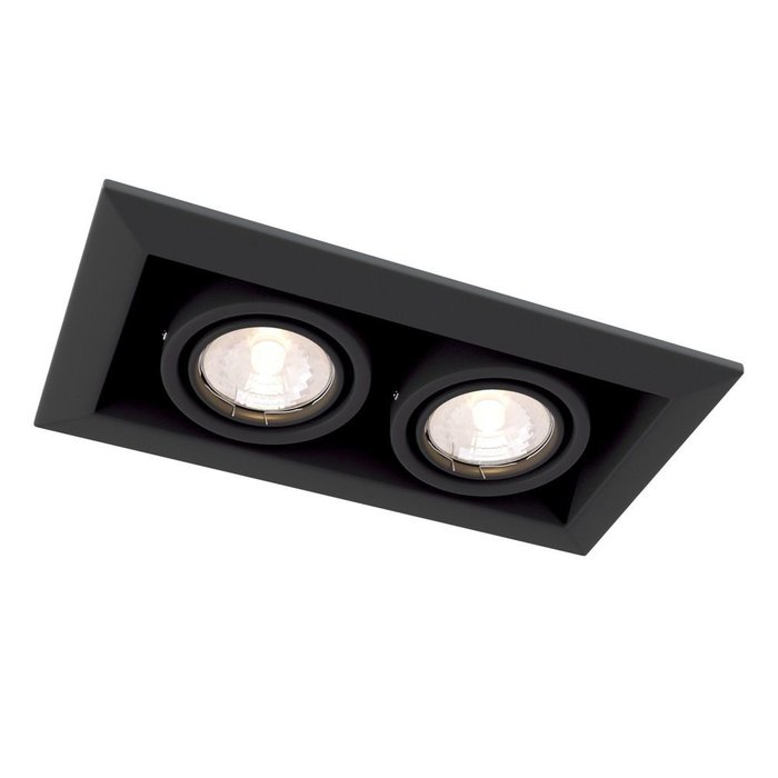 Встраиваемый светильник Metal Modern черного цвета - купить Встраиваемые споты по цене 1970.0