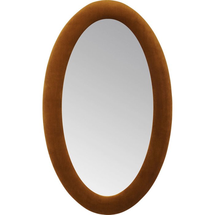 Зеркало Velvet в коричневой раме