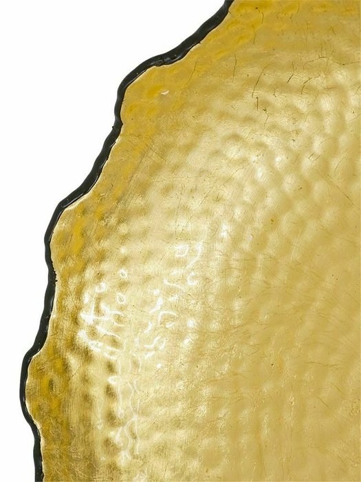 Набор из двух декоративных тарелок золотого цвета - лучшие Тарелки в INMYROOM